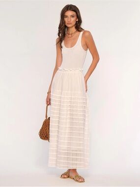 Heartloom Stefanie Maxi Dress in white